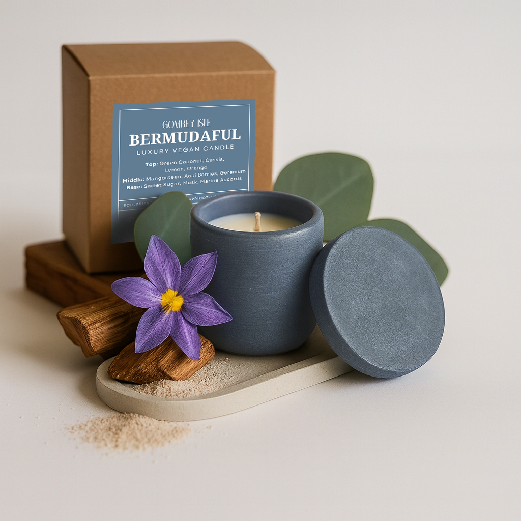 Mini Concrete Candles